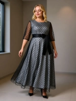 Платье вечернее блестящее