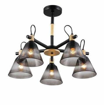06781/5 BLACK+WOOD (1) Люстра (RL)