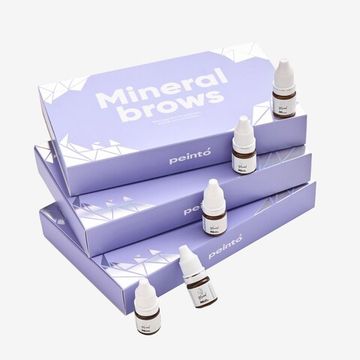 BROW MINERALS - Сет минеральных пигментов для бровей от PEINTO