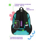 Ранец Berlingo Expert Plus Robotics gamin 36х27х14см, 2 отд., анатомическая спинка