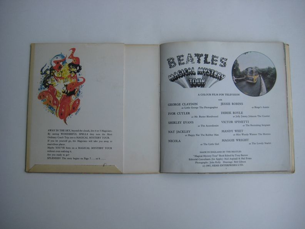The Beatles / Magical Mystery Tour (Mono)(2x7" Vinyl EP)
