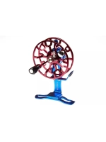 Катушка инерционная HI-55LF Blue/Red