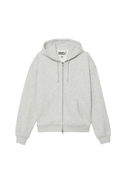 ZARA X BENITO ANTONIO ТОЛСТОВКА С КАПЮШОНОМ, СЕРЫЙ МЕЛАНЖ