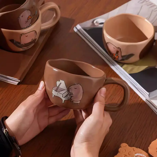 3D Кружка Капибара