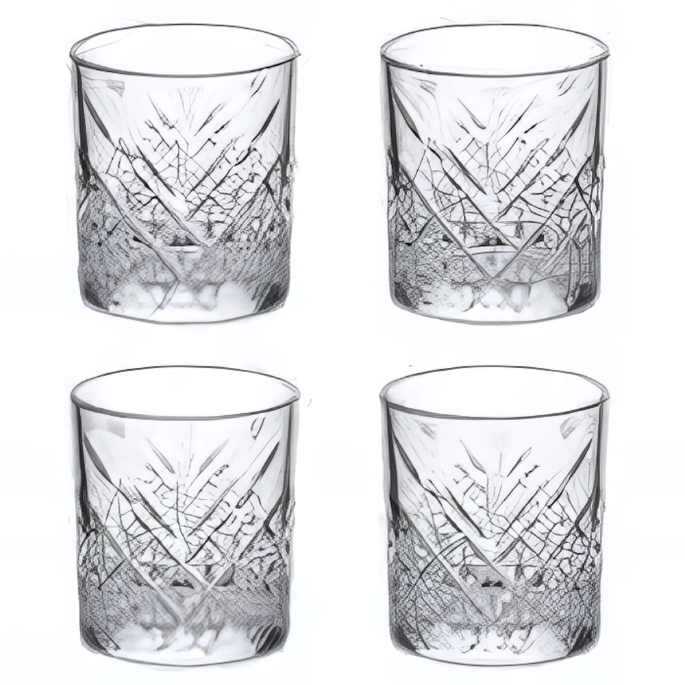 Набор стаканов 4шт 345мл «Таймлесс» 52790