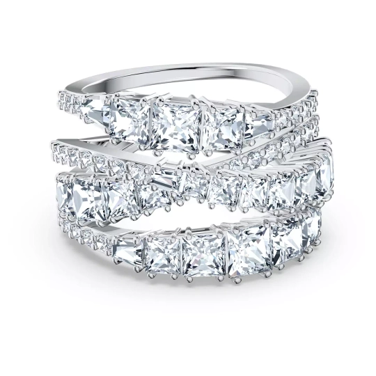 HYPERBOLA:RING WRAP CZWH/RHS FULL PAVE60