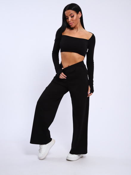 Брюки на манжете 2