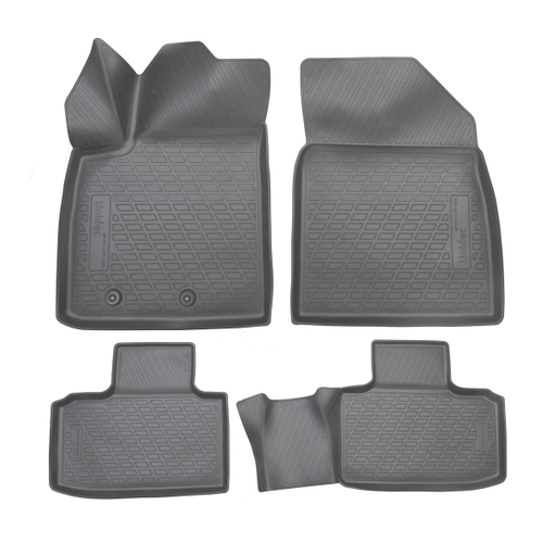 Ковры в салон Norplast/Unidec для Dongfeng YiXuan MAX (2022-), Серый, арт.NPA11-C25-920-2-G