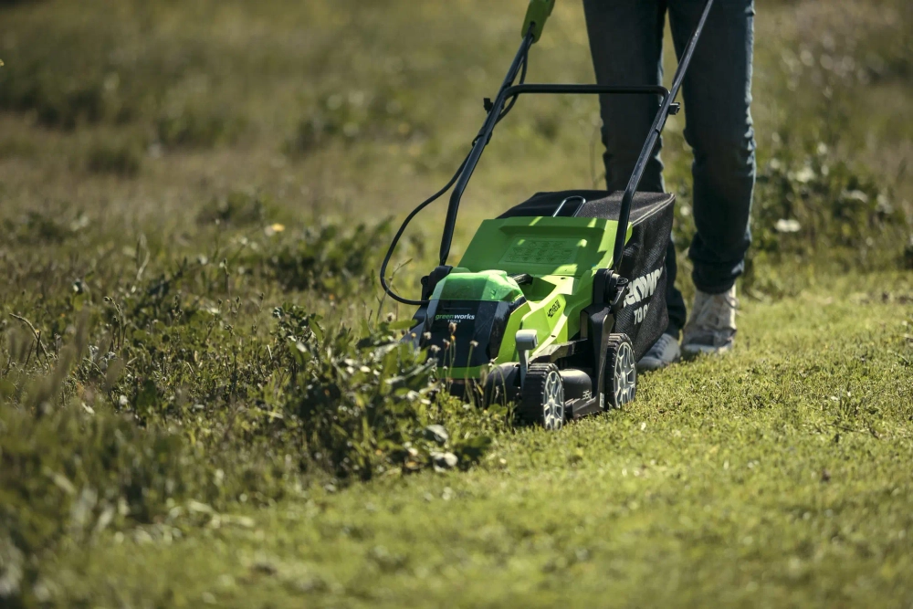 Газонокосилка Greenworks G40LM35K2