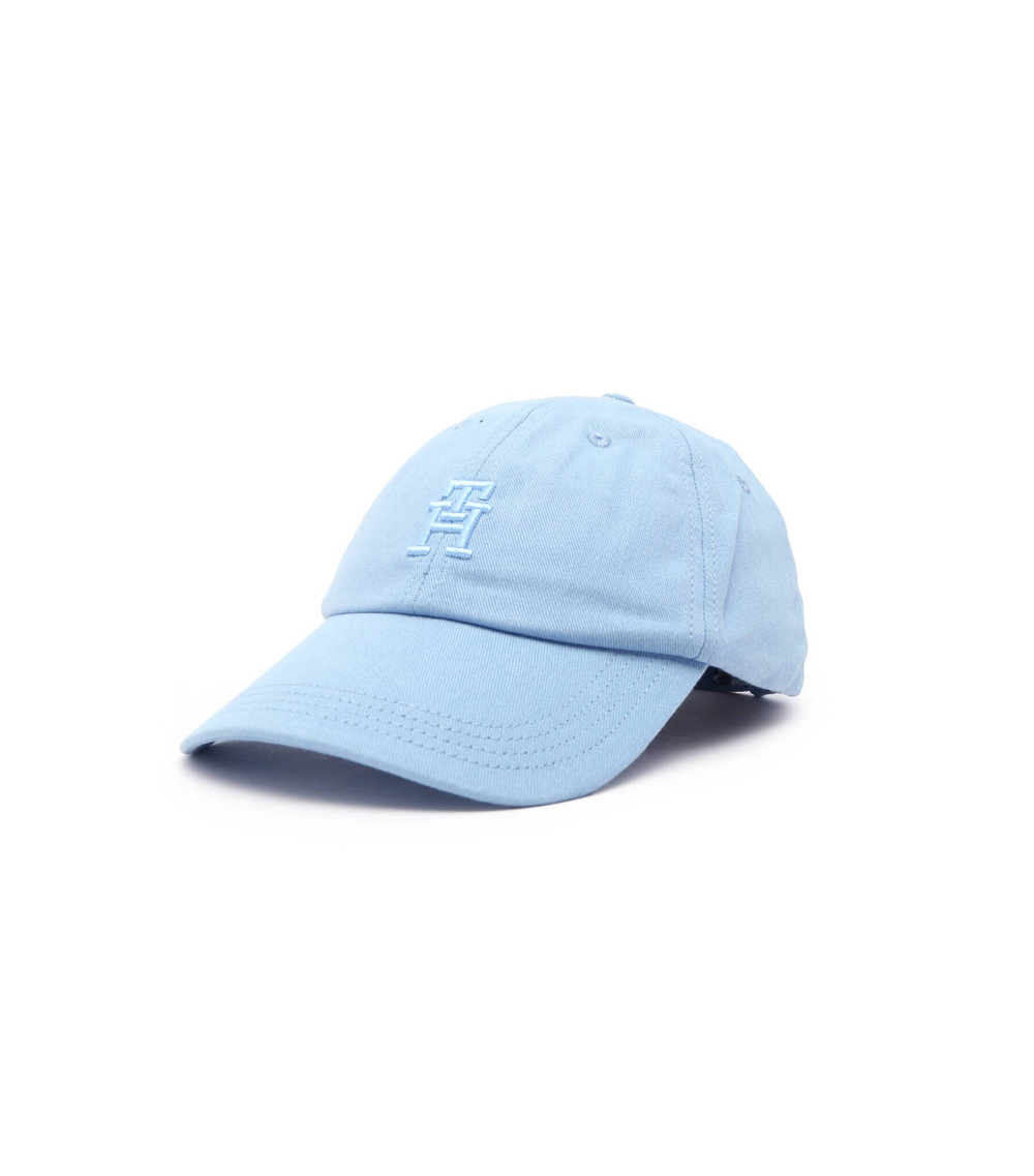 кепка th flag soft cap Tommy Hilfiger - голубой(AM0AM10860)