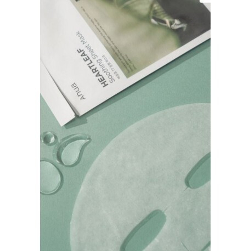Anua Heartleaf 77% Soothing Sheet Mask успокаивающая тканевая маска на основе хауттюйнии