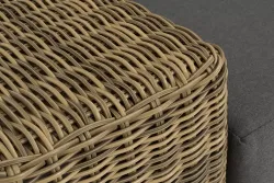 "Капри" модуль диванный правый с подушками, цвет соломенный