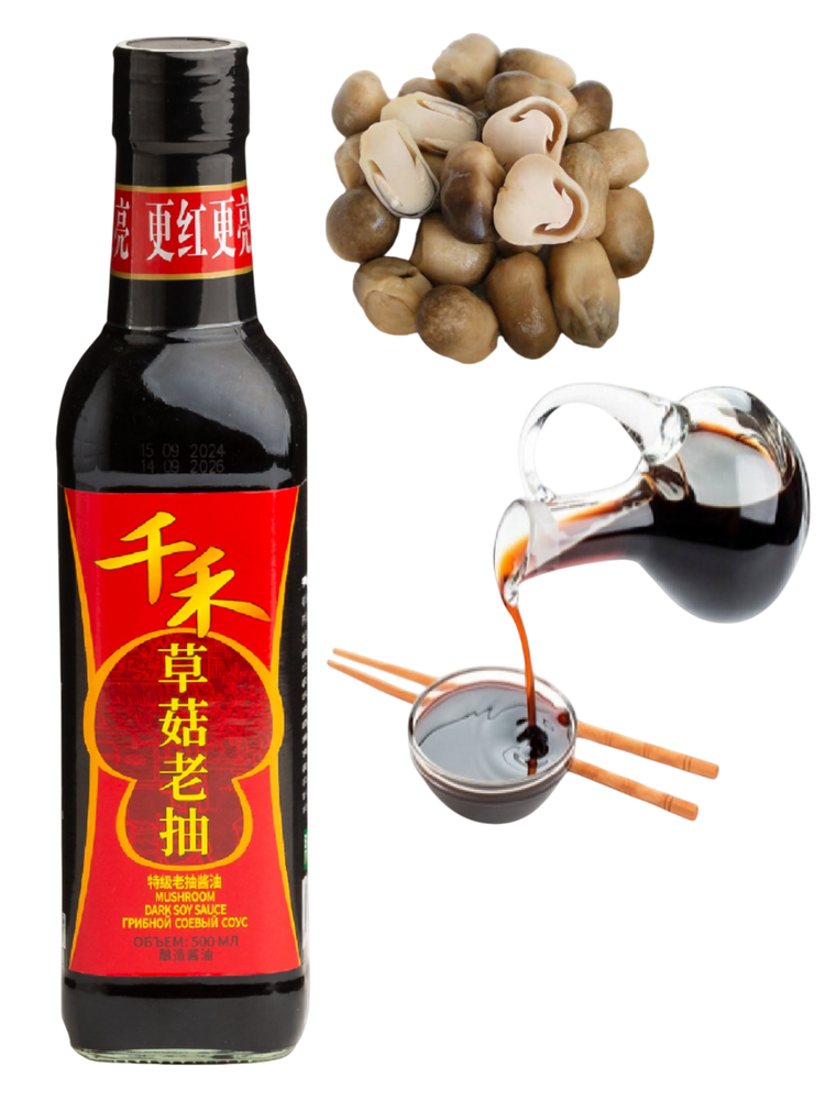 Грибной соевый соус Qianhe 500 мл x 2 шт