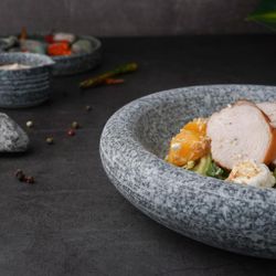 Салатник 420 мл d 20,8 см h4,5 см Stone Untouched Taiga P.L. Proff Cuisine [1]