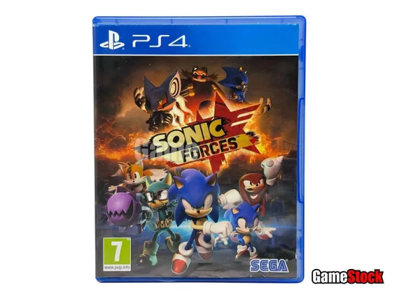 PS4 Sonic Forces CUSA-05674 Б/У (Русские субтитры)