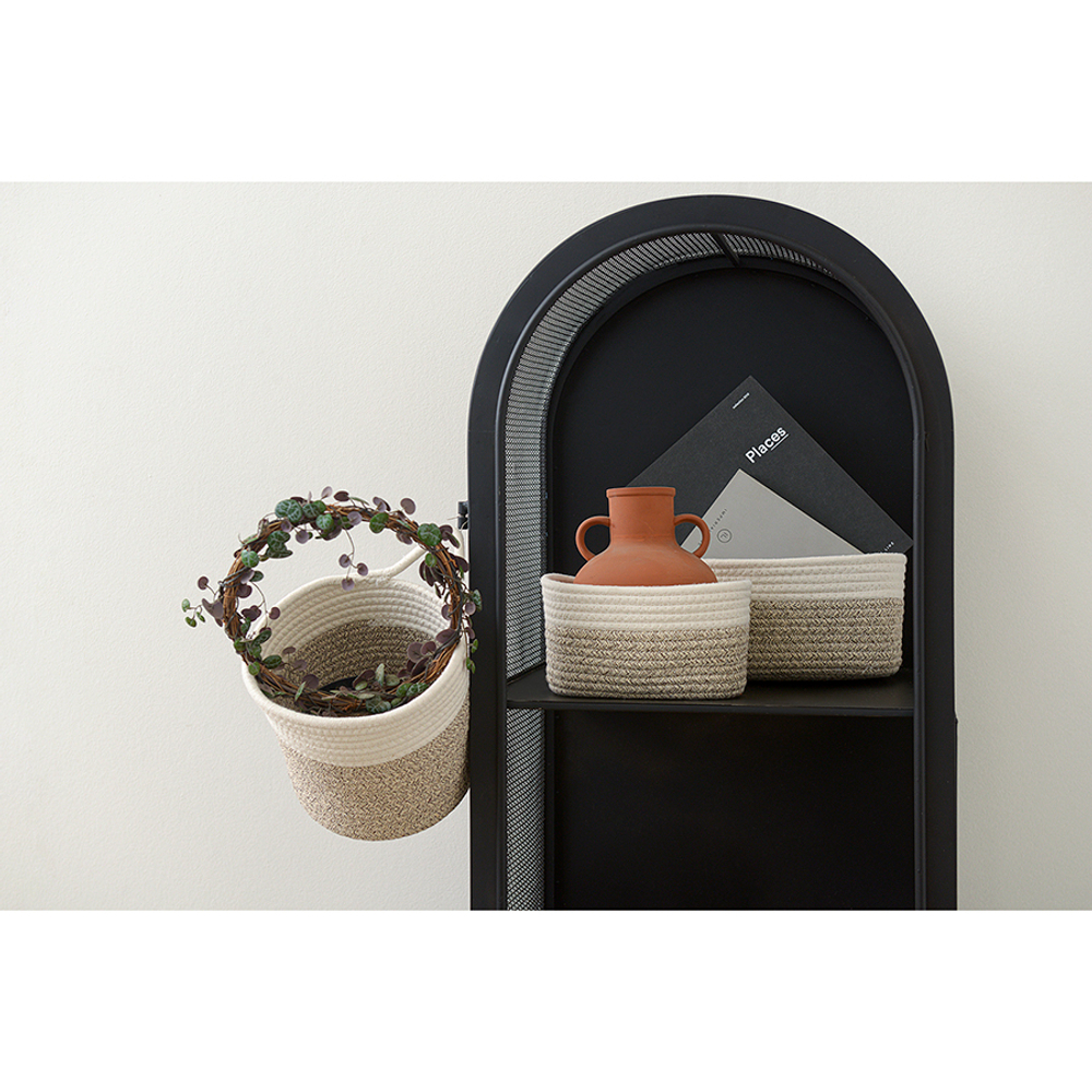 Кашпо Bergenson Bjorn Gerd 20х19см светло-бежевое