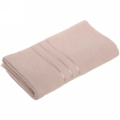 Полотенце махровое 70*120см «Comfort» цвет бежевый 04000 плотность 300гр/м2