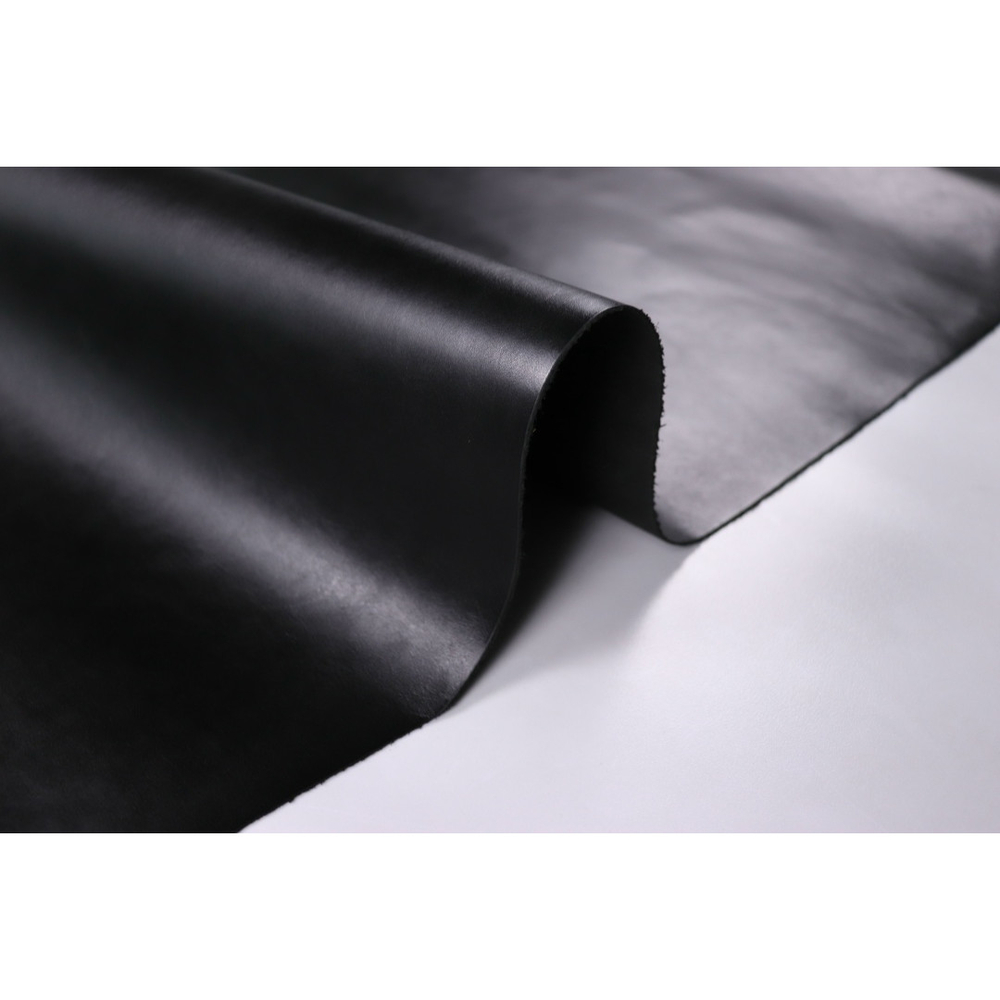 1,4-1,6 юфть черная барабанная + покрывное крашение