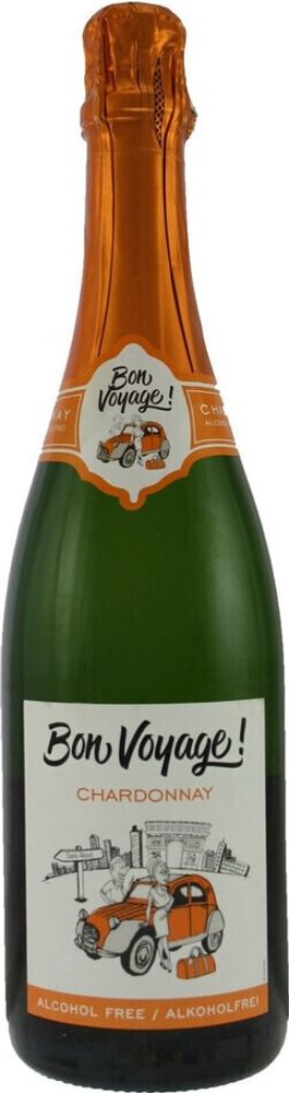 Вино безалкогольное Бон Вояж Шардоне Вино безалкогольное Бон Вояж Шардоне