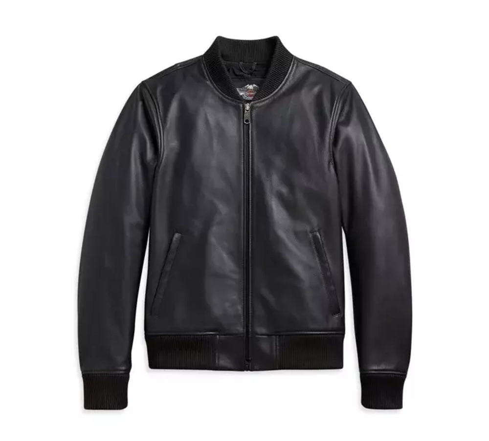 Leather Bomber Functional Harley Davidson Harley Davidson