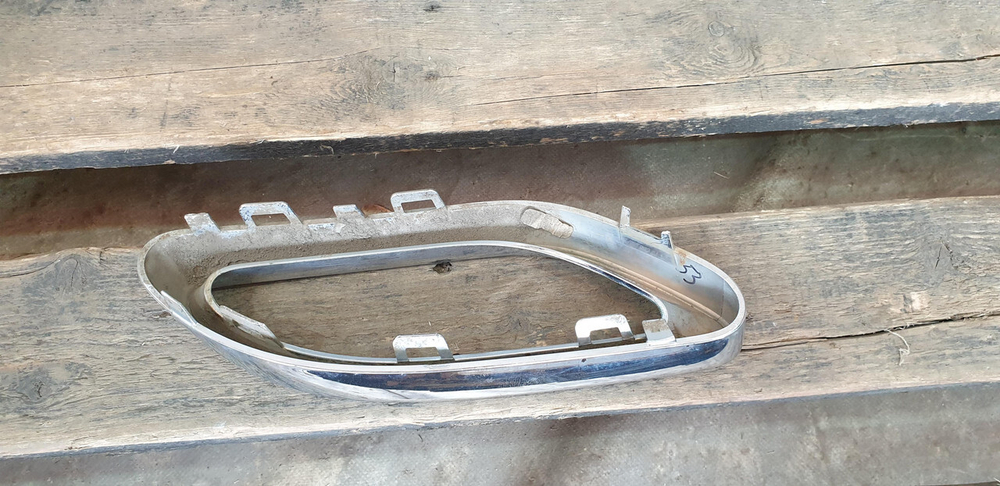 Накладка юбки заднего бампера левая GLS (X166) 15-19 Б/У Оригинал A0008850174