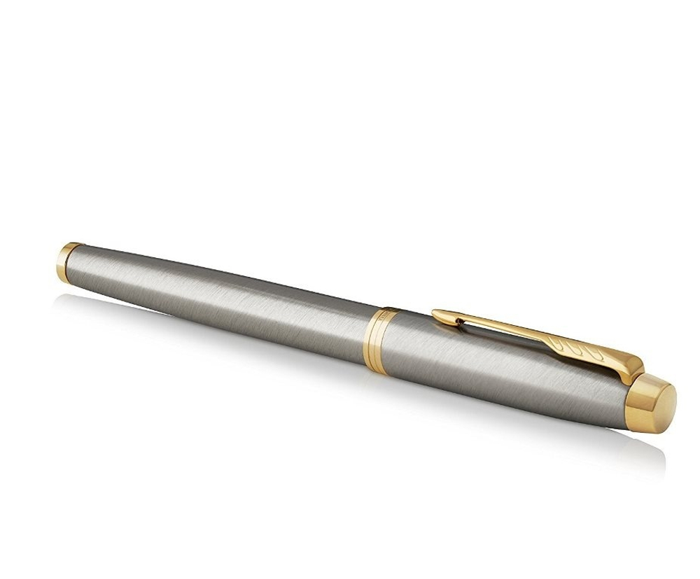 Набор Parker: Перьевая и Шариковая ручка Parker IM Core Brushed Metal GT