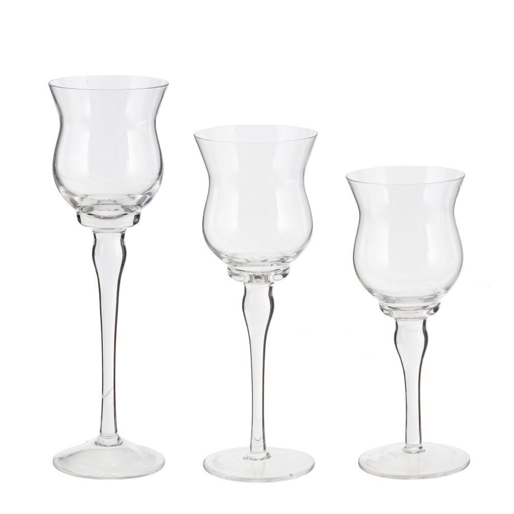 GAEM Набор из 3-х подсвечников, L23 W11,5 H33 см