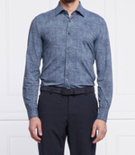 рубашка p-hank-kent-214 BOSS BLACK - темно-синий(50464821)