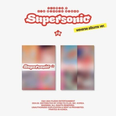 Альбом fromis_9 - SUPERSONIC 3rd Single Album WVS ALBUMS RANDOM Version