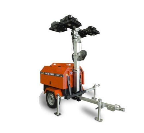 Осветительная мачта Energo MP6/230-1400LYS (MPMC) дизельная - [7,5 м / 4х350 Вт / Yanmar] светодиодная, передвижная