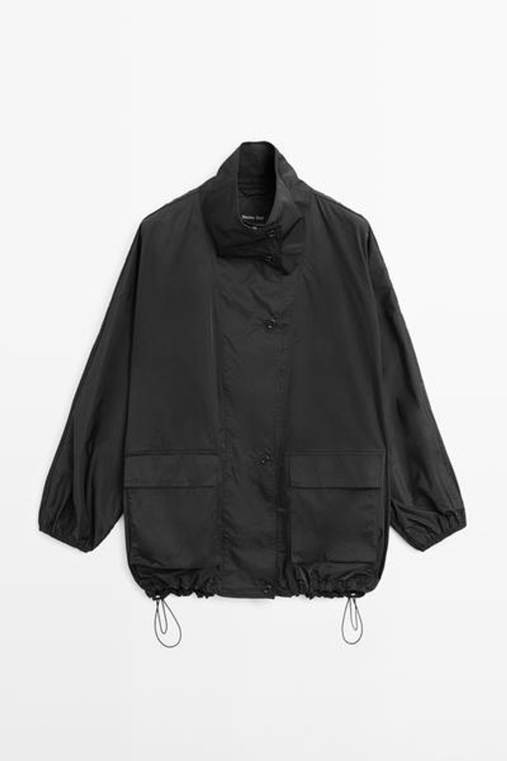 Massimo Dutti Бомбер с карманами, синий