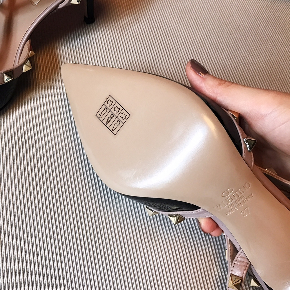 Valentino Rockstud Pumps 6.5 cm