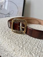 Кожаный ремень Emporio Armani, 99 см