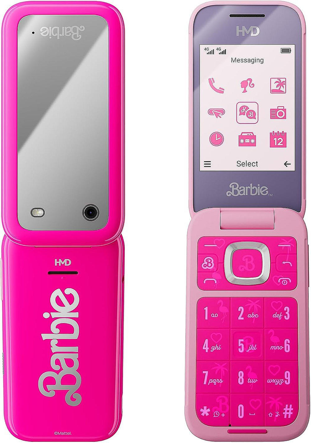 Мобильный телефон HMD Barbie Phone розовый