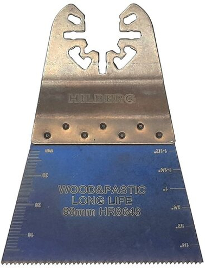 Полотно пильное погружное по древесине и пластику Hilberg Bi-M 34*40*18TPI HR8348