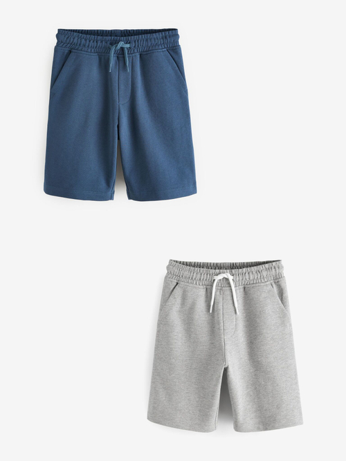 Шорты для мальчика Next D79-785, 2 шт., Синий, Серый