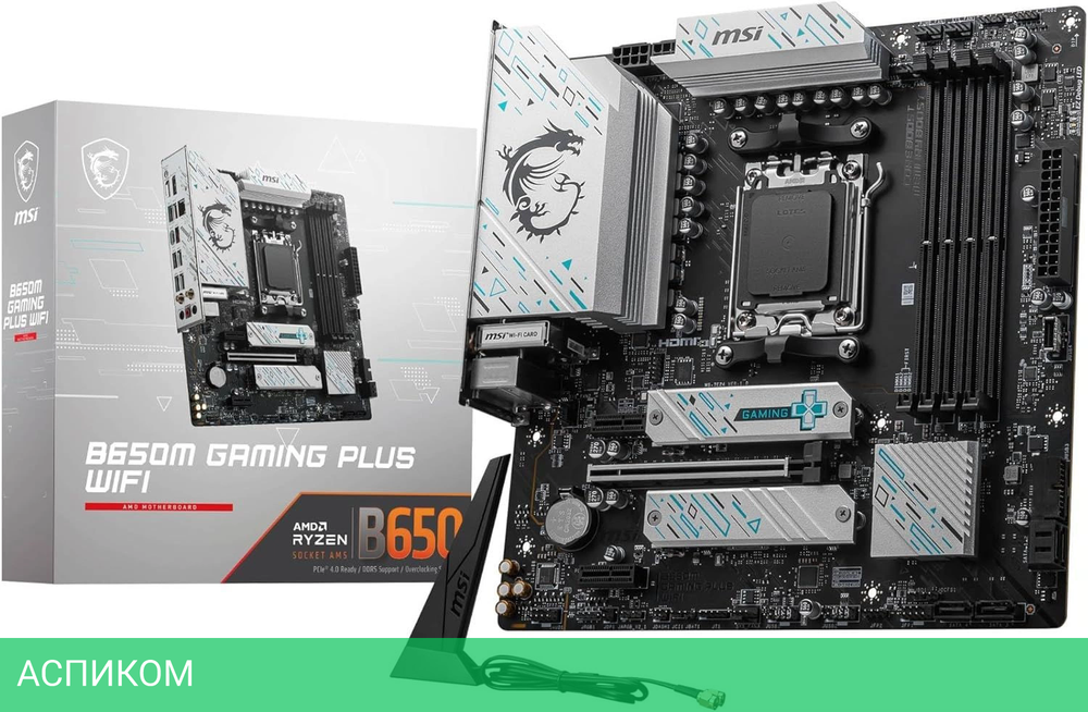 Материнская плата MSI B650M Gaming Plus WIFI DDR5
