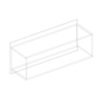 Полка настенная "Тефия" № 4 (900)