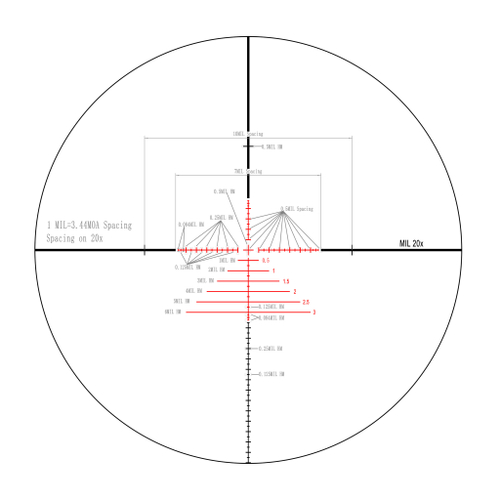 Прицел Veber Wolf Alfa 5-20x50 SF TR1
