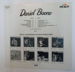 Винтажная виниловая пластинка LP Daniel Boone (Germany 1977)