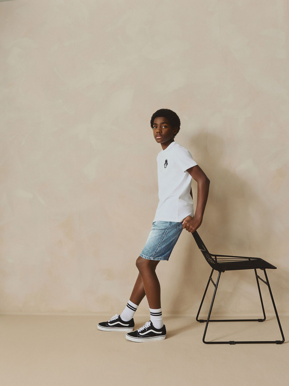 Шорты джинсовые для мальчика Next AC5-643, Голубой