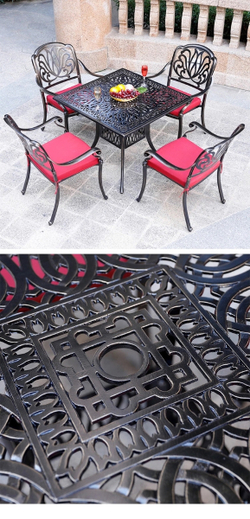 Стол из литого алюминия Феникс(Fenix)