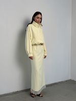 Бомбер лимонный