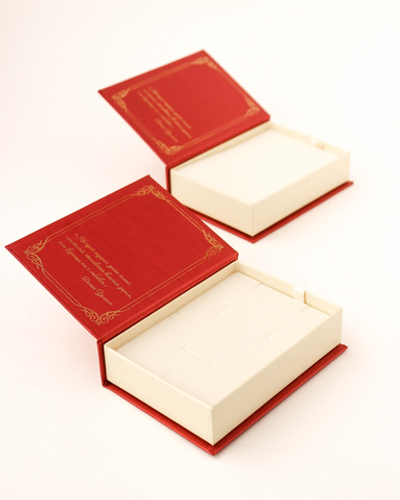 Футляр картонный "ЗОЛОТОЙ РОМАН", 85х115х30мм.