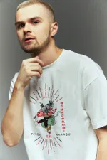 Футболка by Matsumura Tengu Karasu Белая