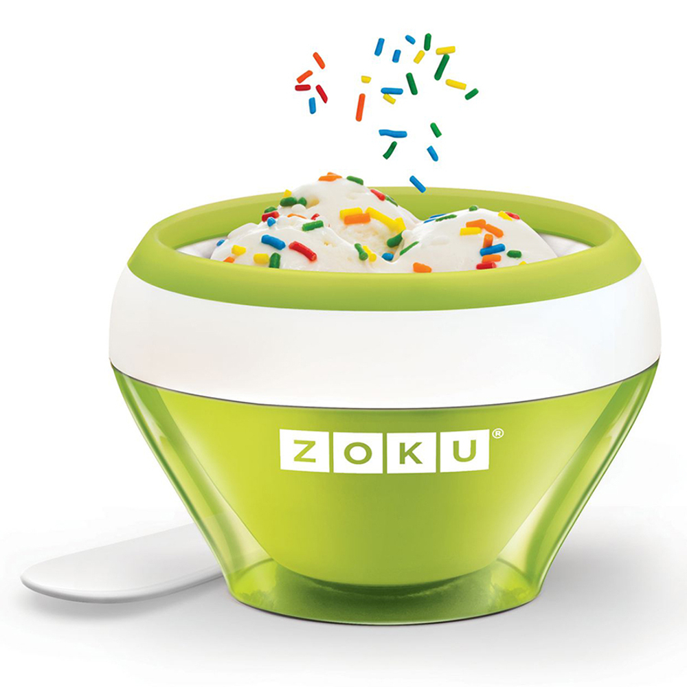 Мороженица ice cream maker зеленая