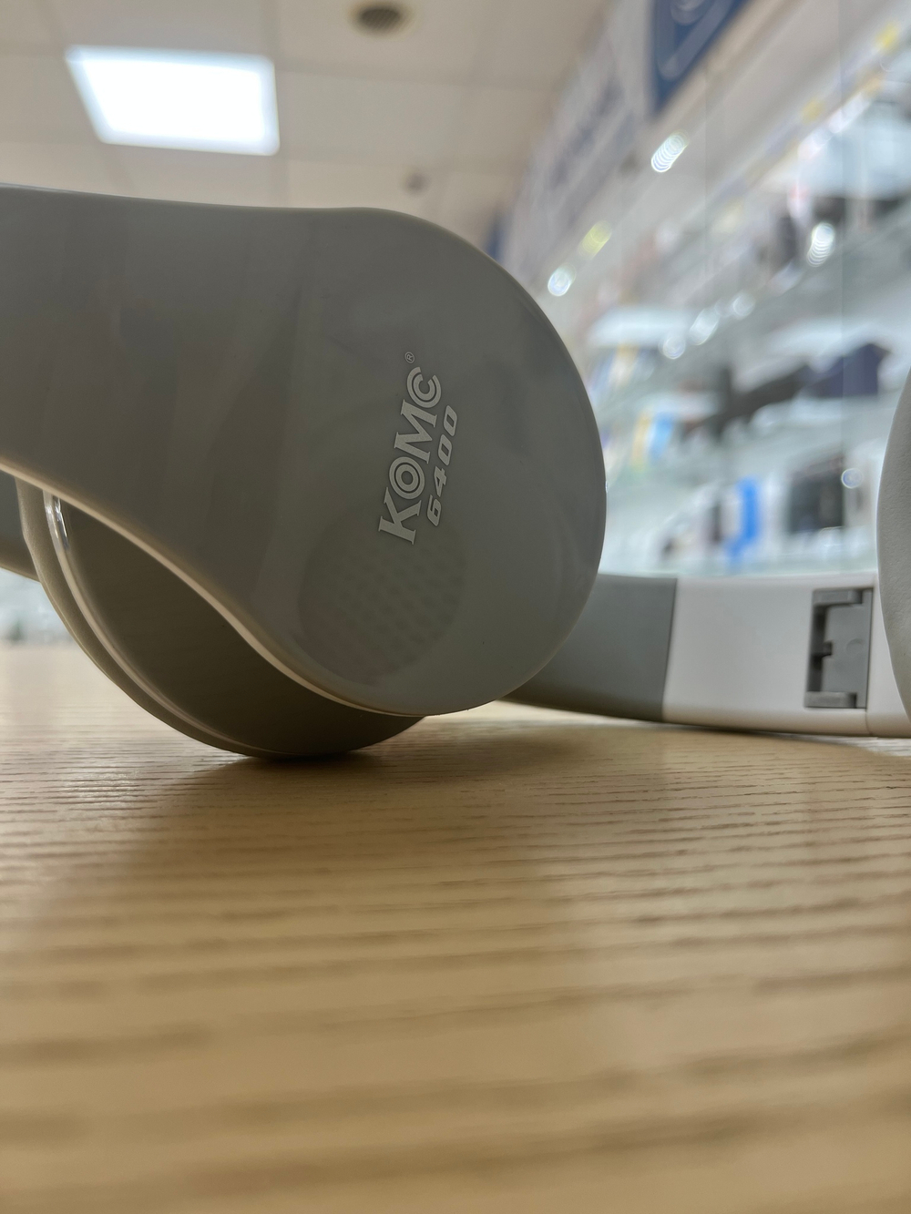 Bluetooth Наушники  Komc KM-6400 золотой, беспроводные наушники. Gold, гарнитура с микрофоном