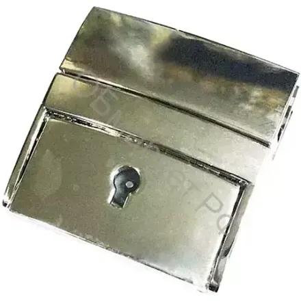 Замок для сумок 0649 (42*42), никель