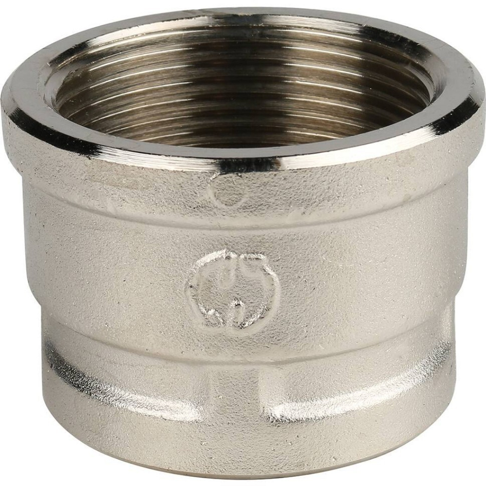 Муфта ВВ переходная никелированная 1"1/2X1"1/4 STOUT