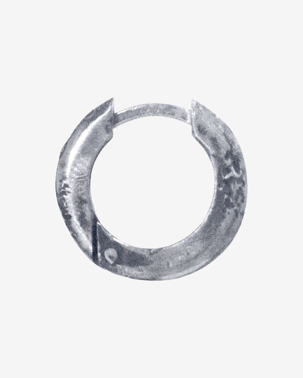 Серьга Rough Jwlry Hoop Oxyd темная
